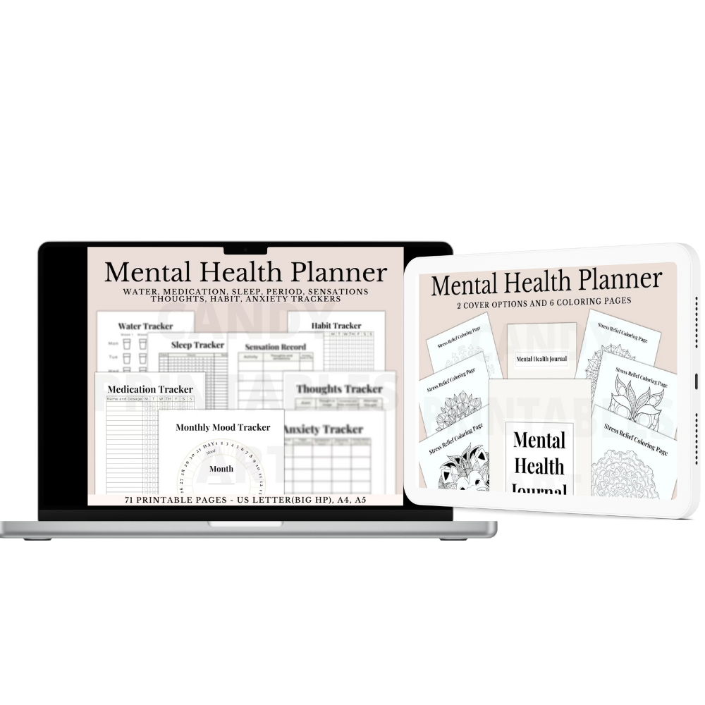 Mental Health Journal bonus cover