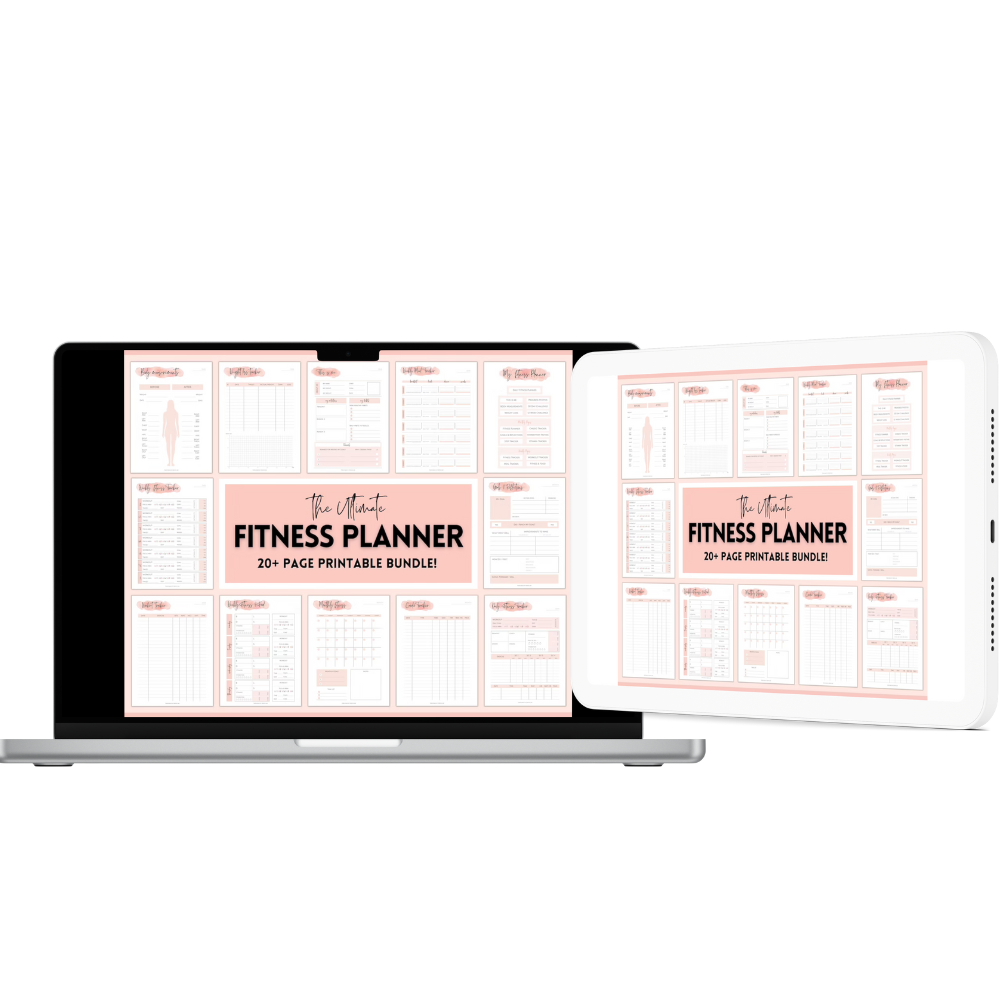 Fitness Planner Bundle bonus cover