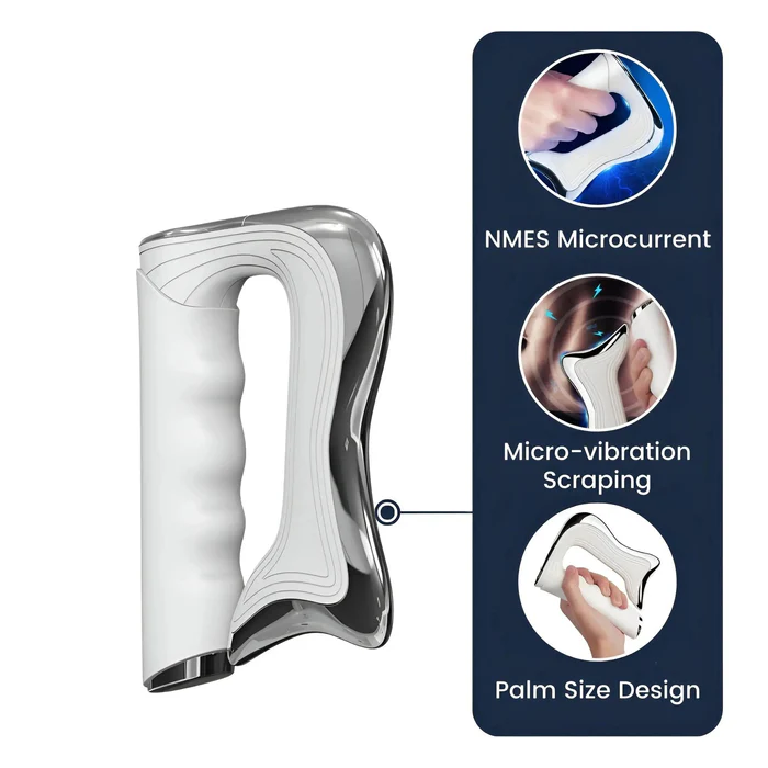 myofascial release therapy device microcurrent micro vibration muscle stimulator | MONKIKASHOP